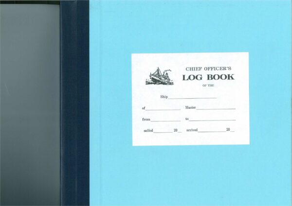 航海日誌 Chief Officer's Log Book 6個月 英文航海日誌 Chief Officer's Log Book 6個月 英文