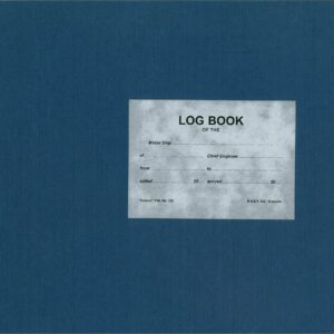 Engineer's Log Book 英文 3個月 藍皮