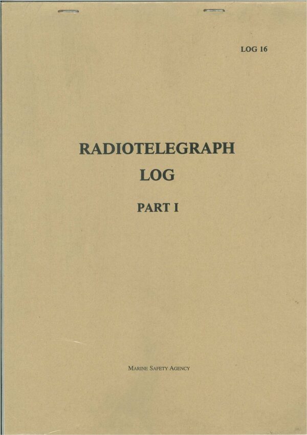 Radio Telegraph log Part.1