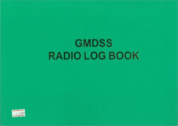 GMDSS RADIO LOG BOOK Cornes&Co