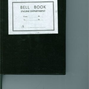 車鐘紀錄簿 Bell Book 日式 機艙