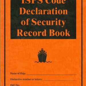 ISPS Code Declaration of Security Record Book