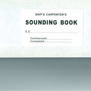 Sounding Book 測深記錄簿