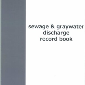 Sewage & Graywater Discharge Record Book
