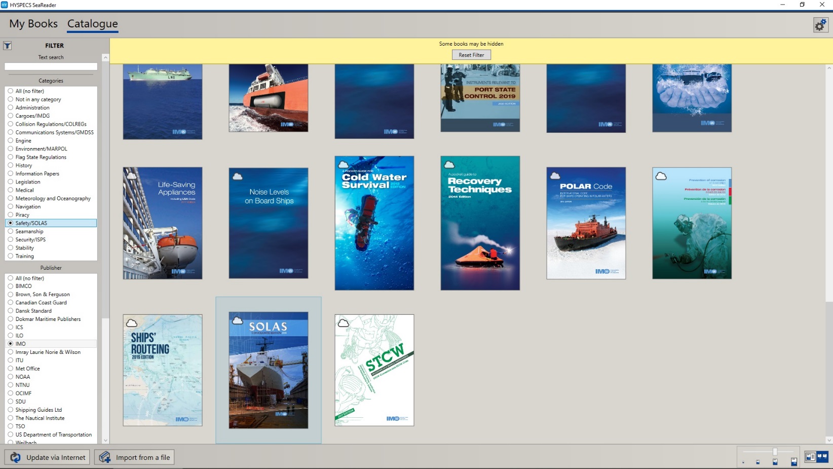 seareader - imo e-Books